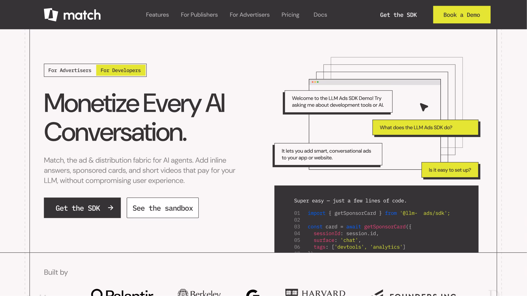 Hopkins AI Agent dashboard interface for private equity with pipeline tracking, portfolio alerts, and pending approvals.
