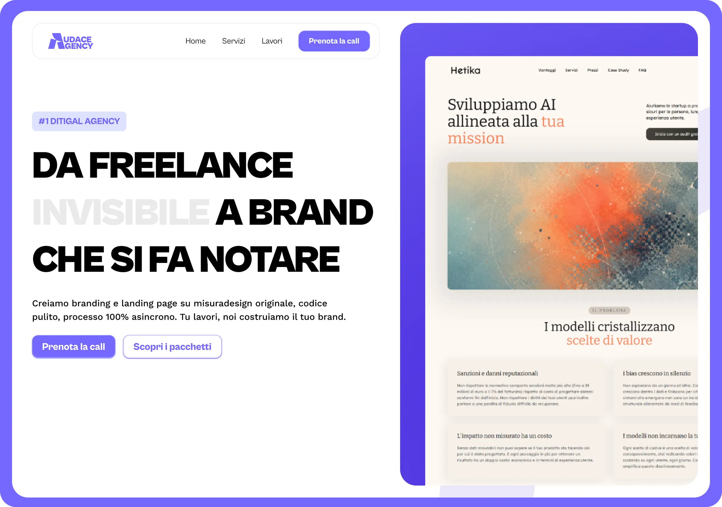 Audace Agency project cover